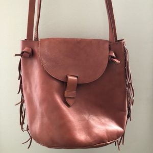 Madewell Handbag with fringes